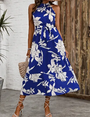 Rochie medie SHEIN, albastru