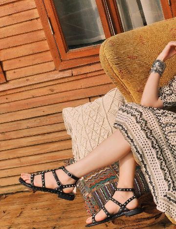 Sandale SHEIN, negru