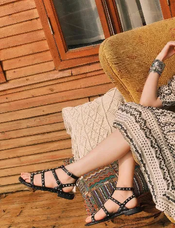 Sandale SHEIN, negru