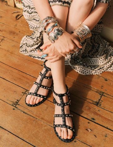 Sandale SHEIN, negru