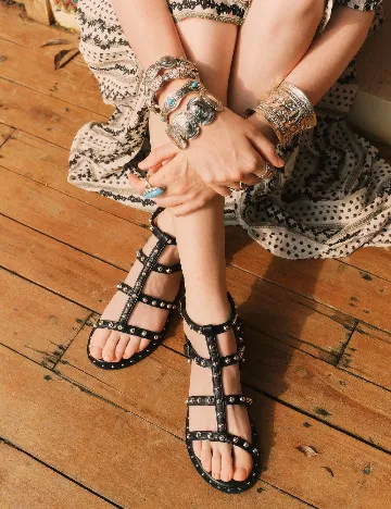 Sandale SHEIN, negru