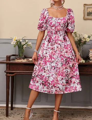 Rochie medie SHEIN, roz