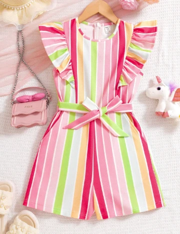 Salopeta Shein Kids, mix culori