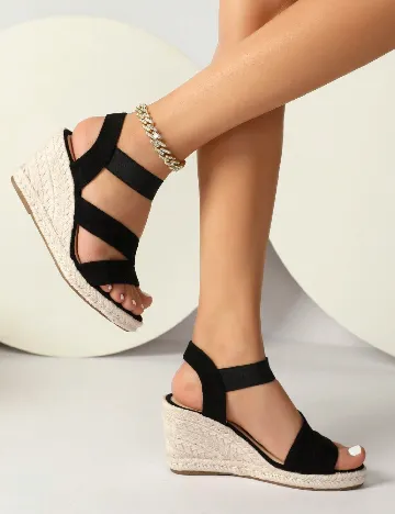 Sandale SHEIN, negru