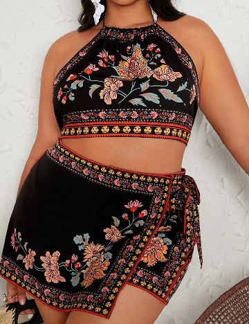 Compleu SHEIN CURVE, negru