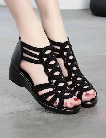 Sandale SHEIN, negru