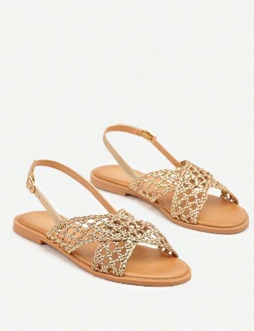 Sandale SHEIN, auriu