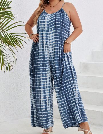 Salopeta SHEIN CURVE, albastru