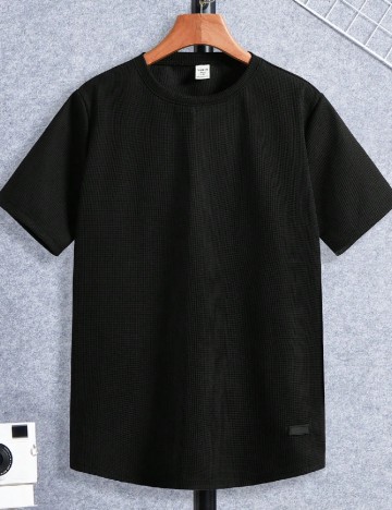 Tricou Shein Kids, negru