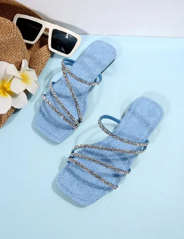 Slapi SHEIN, albastru