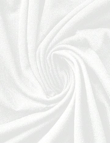 Rochie scurta SHEIN CURVE, alb