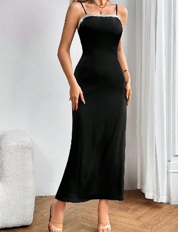 Rochie lunga SHEIN, negru