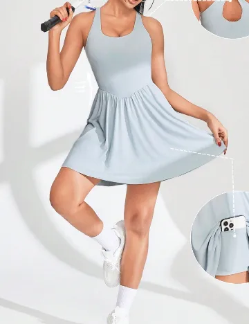 Salopeta SHEIN, bleu