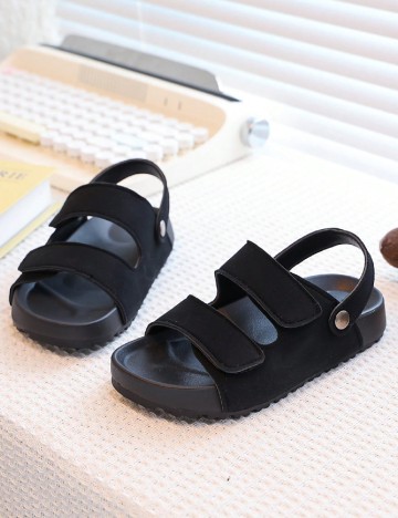Sandale Shein Kids, negru