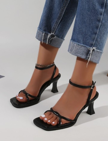 Sandale SHEIN, negru