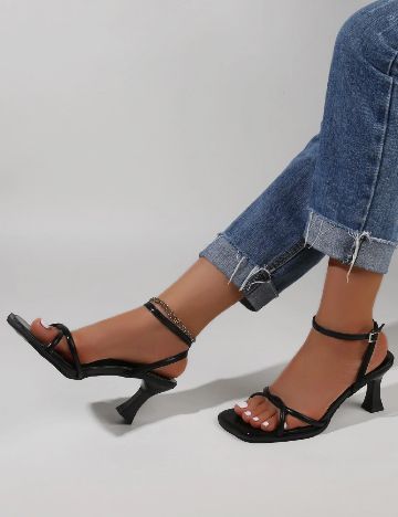 Sandale SHEIN, negru