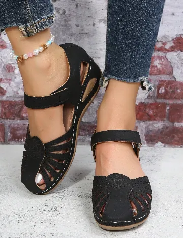 Sandale SHEIN, negru