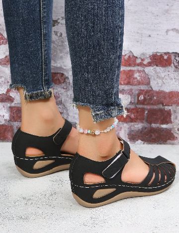 Sandale SHEIN, negru