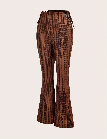 Pantaloni SHEIN, maro