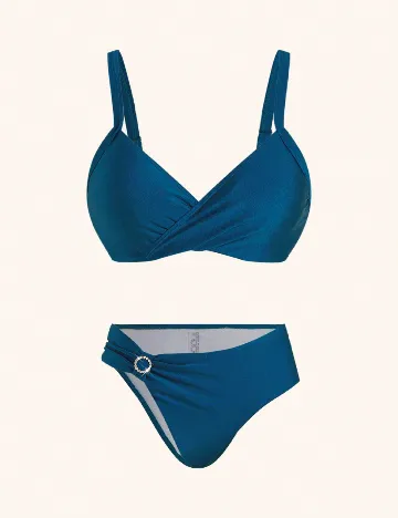 Costum de baie SHEIN, turcoaz