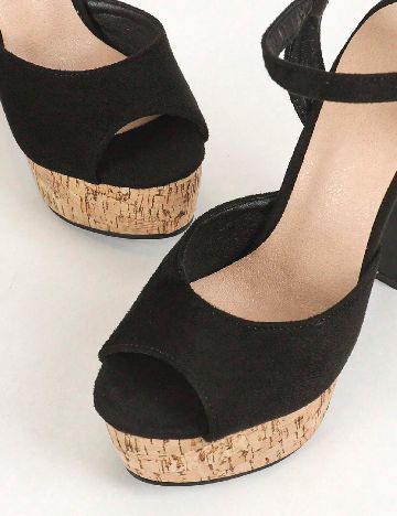 Sandale SHEIN, negru