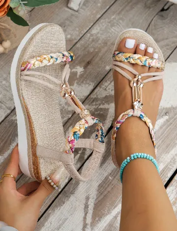Sandale SHEIN, mix culori