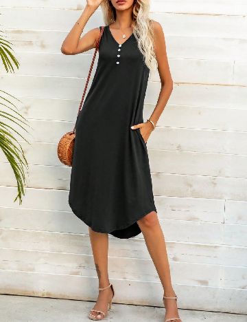 Rochie medie SHEIN, negru