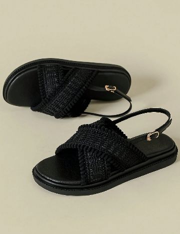 Sandale SHEIN, negru