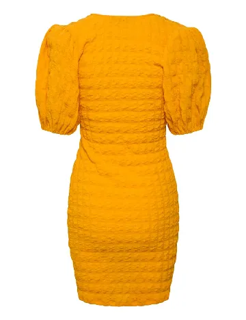 Rochie scurta Gestuz, portocaliu