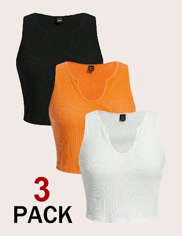 Set topuri SHEIN, mix culori