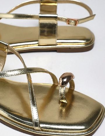 Sandale SHEIN, auriu