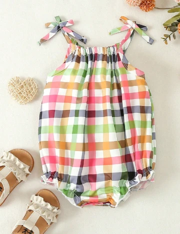 Salopeta Shein Kids, mix culori