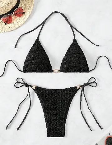 Costum de baie SHEIN, negru