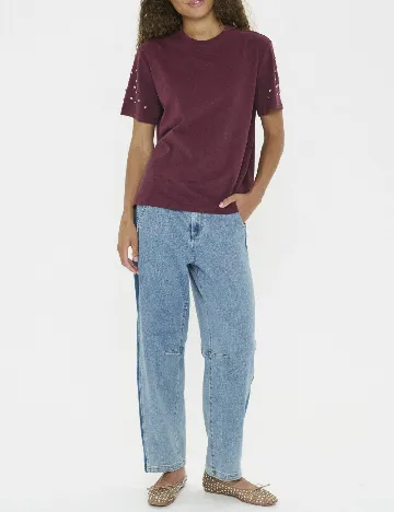 Tricou Saint Tropez, pruna