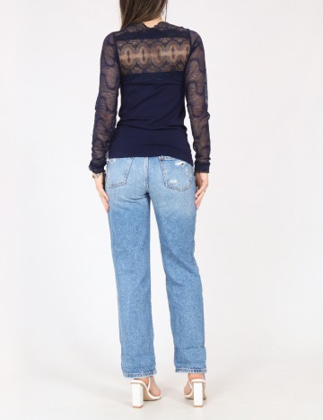 Bluza Friendtex, bleumarin