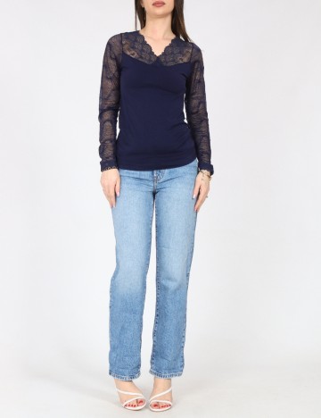 Bluza Friendtex, bleumarin