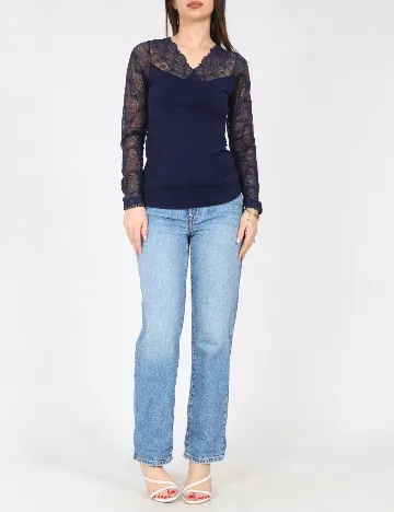 Bluza Friendtex, bleumarin