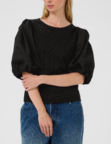 Bluza Karen By Simonsen, negru