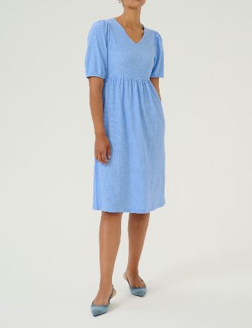 Rochie medie Kaffe, albastru