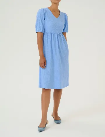 Rochie medie Kaffe, albastru