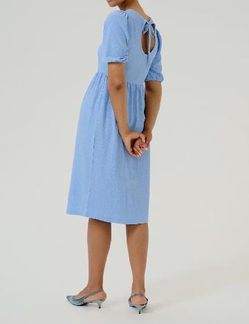 Rochie medie Kaffe, albastru