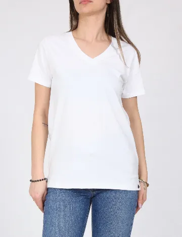 Tricou Friendtex, alb