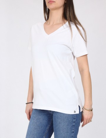 Tricou Friendtex, alb