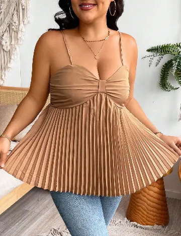 Maiou SHEIN CURVE, maro deschis