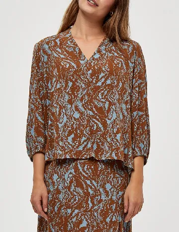 Bluza Peppercorn, maro