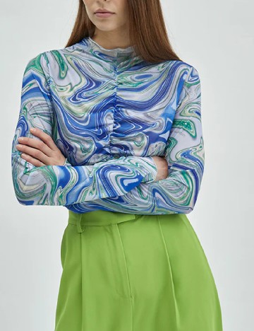 Bluza Minus, albastru