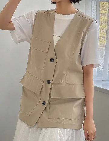 Vesta SHEIN, maro deschis