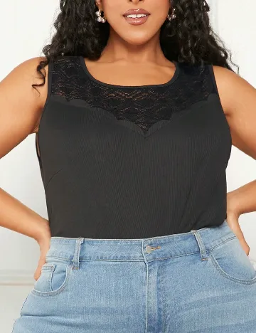 Maiou SHEIN CURVE, negru