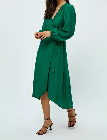 Rochie medie Desires, verde