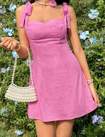 Rochie scurta SHEIN, roz